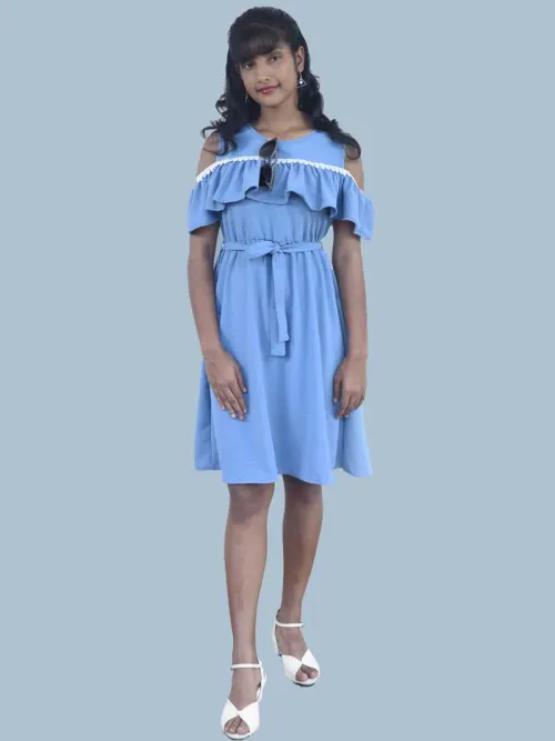 Blue dress