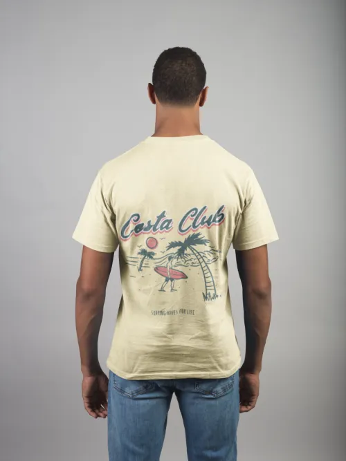 Costa club | light yellow t-shirt