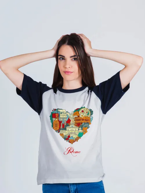 Rome T Shirt | White