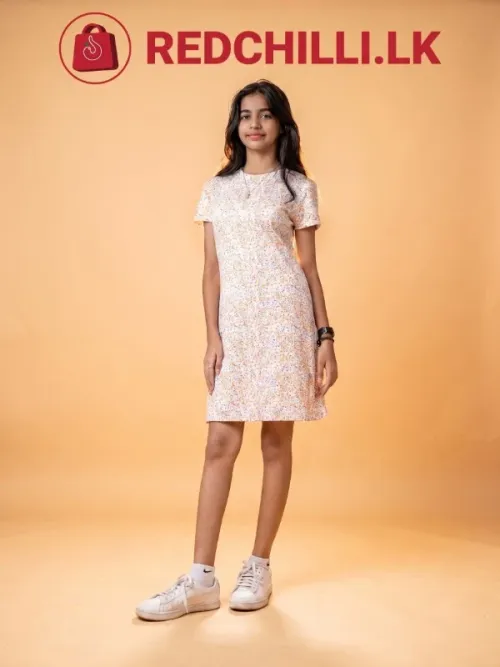 Floral T-shirt Frock