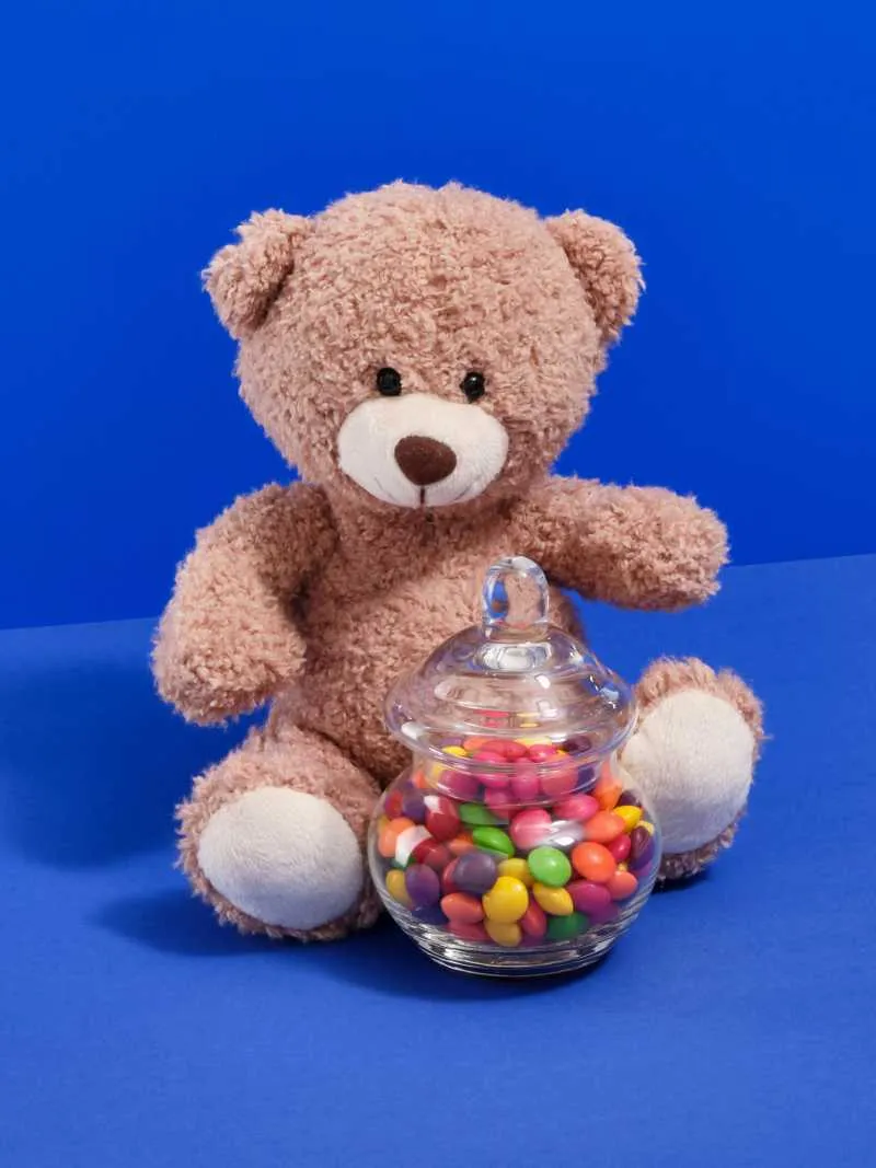 Soft light brown bear