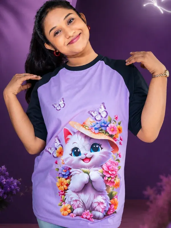 Floral Kitten